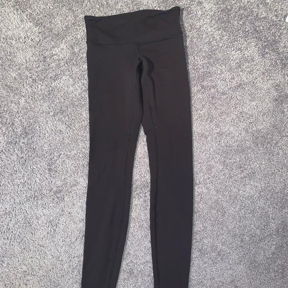 Lululemon Full Length Wunder Under Leggings Black - Picture 1 of 4